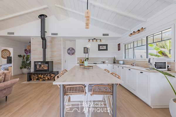 Villa contemporaine aux airs de vacances