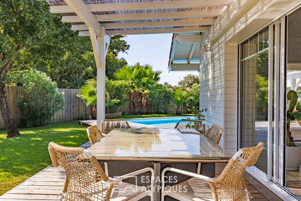 Villa contemporaine aux airs de vacances