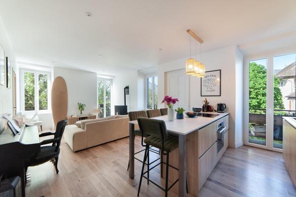 Appartement 3 pièces 60m² centre Brison proche lac