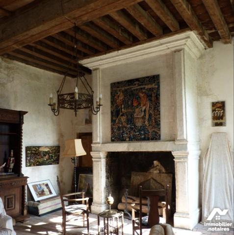 Au milieu d'un parc de plus de 4 ha avec prés, douves, étang, ru, château du XIVème-XVème siècle.