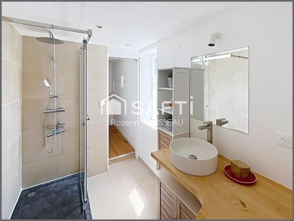 Quartier Saint Donatien, rue piétonne