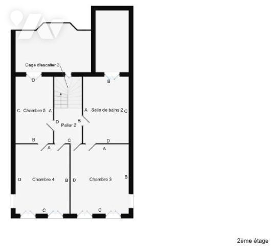CHERBOURG CENTRE: maison de ville de 248m² avec cour
