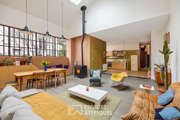 Loft avec terrasse proche de la place Saint Anne