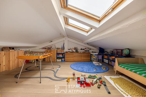 Loft avec terrasse proche de la place Saint Anne