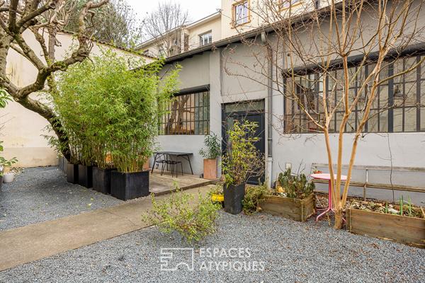 Loft avec terrasse proche de la place Saint Anne