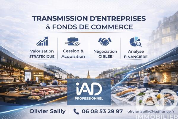 Restaurant à vendre 135 m² Pont-Audemer