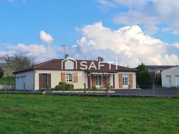 Pavillon de plain pied en campagne