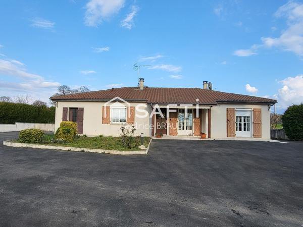 Pavillon de plain pied en campagne