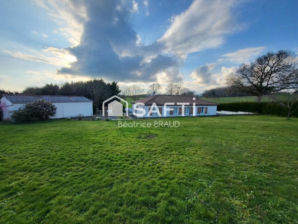 Pavillon de plain pied en campagne