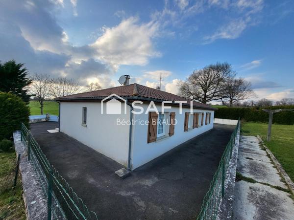 Pavillon de plain pied en campagne