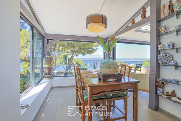 Villa avec vue mer et plages à pied