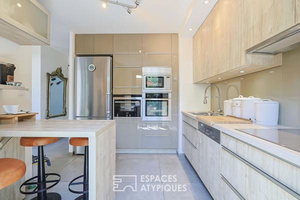 Villa avec vue mer et plages à pied