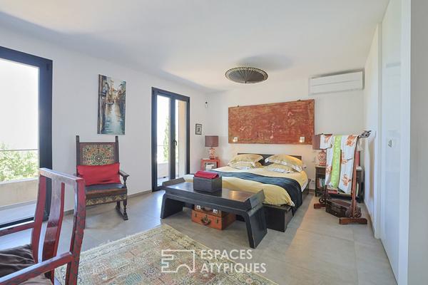 Villa avec vue mer et plages à pied