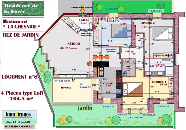 Chantilly – Appartement 4 pièces