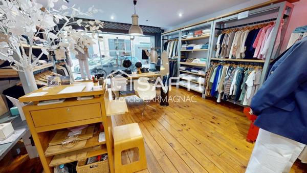 Fonds de commerce prêt-à-porter Emplacement idéal à Libourne