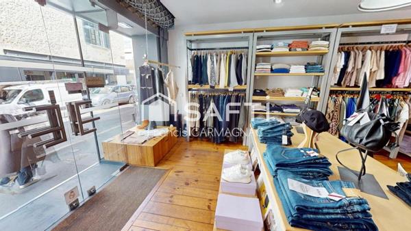 Fonds de commerce prêt-à-porter Emplacement idéal à Libourne