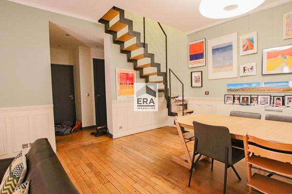 Duplex lumineux de 112 m² au coeur de la Butte-aux-Cailles