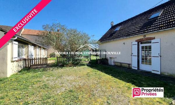 PROCHE MAINTENON ET SAINT-PIAT ENSEMBLE DE 2 MAISON de 105 et 52 m2