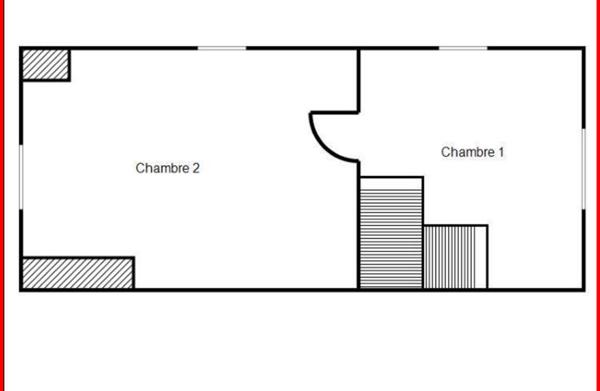 PROCHE MAINTENON ET SAINT-PIAT ENSEMBLE DE 2 MAISON de 105 et 52 m2