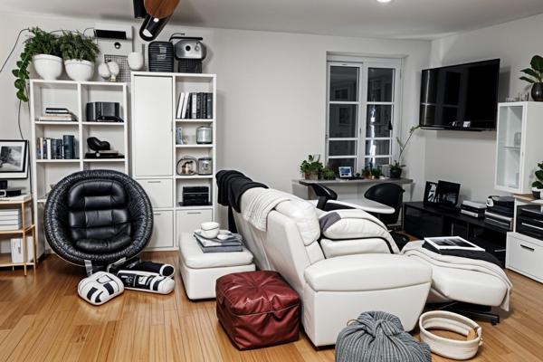 Appartement de 63m2, T3, avec un jardin privatif de 145 m2