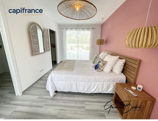 A vendre SAINT FRANCOIS un Ensemble de 3 Villas avec piscine