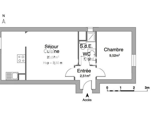 Location Appartement 2 pièces 34.86 m² - 7 RUE SARRET COUSSERGUE Le Cap D'agde 34300