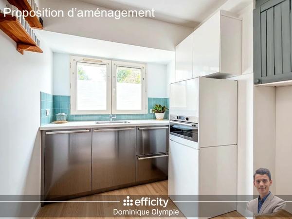 Appartement 2 pièces - 32 m² Exclusivité efficity