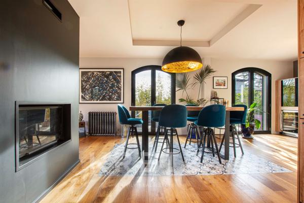 Maison familiale rénovée avec vue