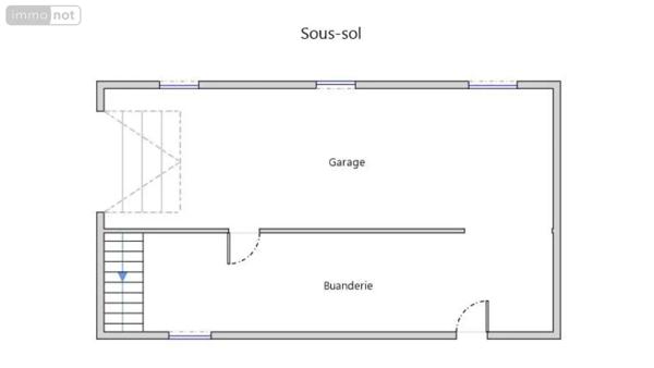 Achat - Maison Cherbourg-en-Cotentin 50100 3 pièces 66 m 2 481 m 2
