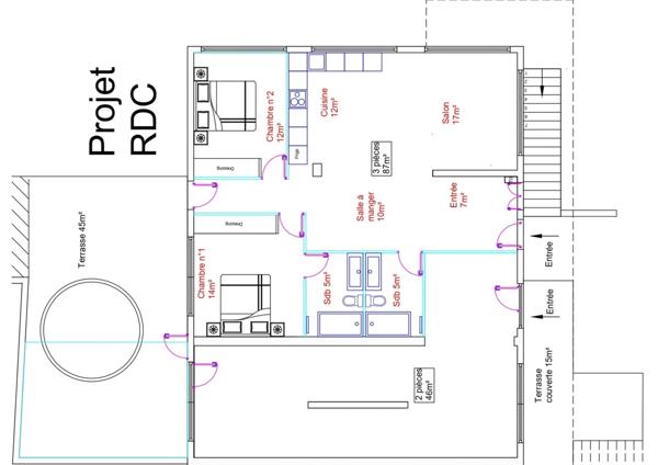 Appartement à vendre 3 pièces SAINT LAURENT DU VAR (06)