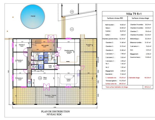 A Vendre: Villa 10 pièces avec piscine – Rémire-Montjoly - World Invest Patrimoine