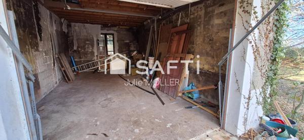 Maison à rénover – 3 lots – Proche Carrefour