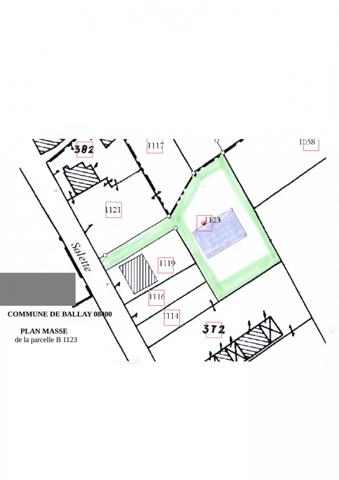 Terrain à vendre 1 085 m² Ballay