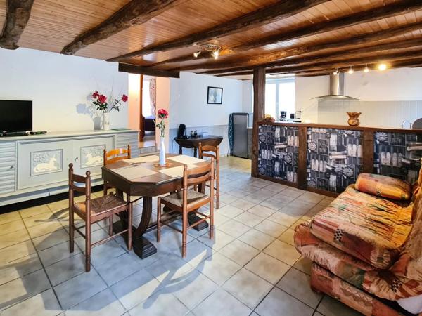 Deux maisons périgourdines en pierre et 3 appartements dans le centre de Sarlat avec piscine