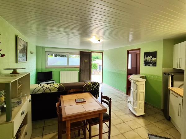 Deux maisons périgourdines en pierre et 3 appartements dans le centre de Sarlat avec piscine