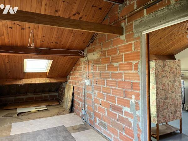 Houlgate, sur 520m² de jardin, maison de plain-pied avec combles aménageables.