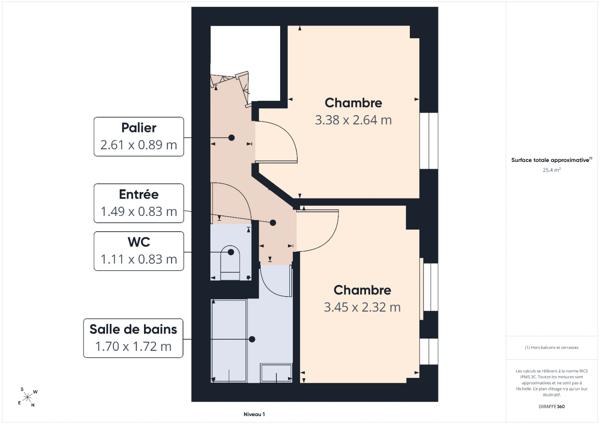 Triplex de charme rare Quartier Notre-Dame Versailles