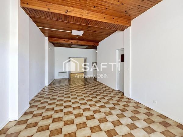 Immeuble de rapport 6 logements, 1 local commerciale