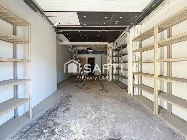 Immeuble de rapport 6 logements, 1 local commerciale
