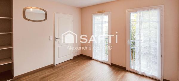 Hyper centre - T2 de 47m² avec balcon et parking couvert