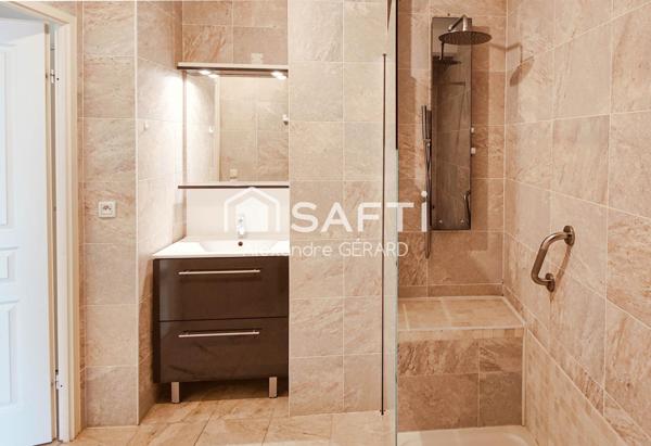 Hyper centre - T2 de 47m² avec balcon et parking couvert