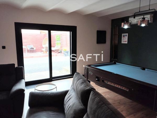 superbe longère en semi plein pied + appartement location saisonnière