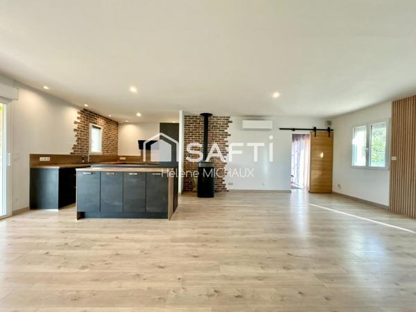 Villa de plain pied avec vue panoramique