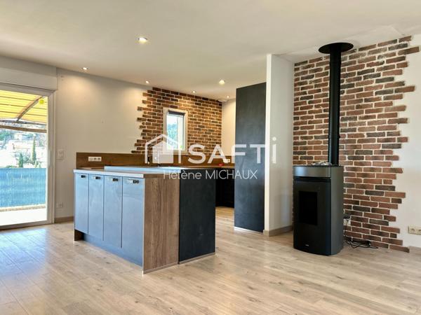 Villa de plain pied avec vue panoramique