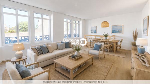 Vente appartement à Roscoff, 4 pièces 92.9m²