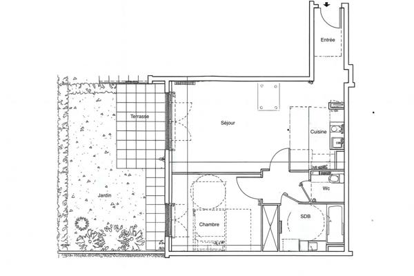 Appartement à vendre 2 pièces 52 m² Châtenay-Malabry
