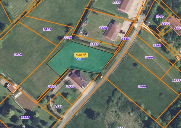 Terrain à vendre de 1 500,00 m² MILHAC DE NONTRON (24) - CU Opérationnel 03.2026 - Terrain plat.