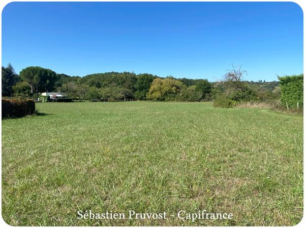 Terrain à vendre de 1 500,00 m² MILHAC DE NONTRON (24) - CU Opérationnel 03.2026 - Terrain plat.