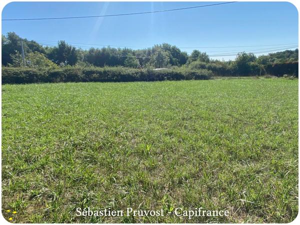 Terrain à vendre de 1 500,00 m² MILHAC DE NONTRON (24) - CU Opérationnel 03.2026 - Terrain plat.