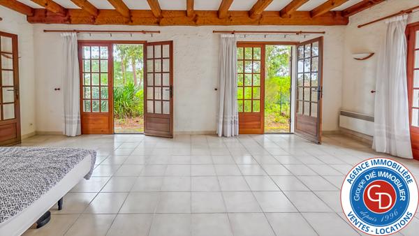 La Teste-de-Buch (33115) Villa de plain-pied avec 3 chambres, piscine et garage